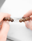Personalised Men's Wooden Bracelet