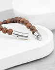Personalised Men's Wooden Bracelet