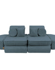 Medium Modular Sofa for Kids - Aesthetic Turquoise Plus