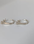 Silver Steed Hoofnail Stud Earrings