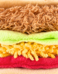 Taco dog toy