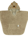 Hooded Bathing Poncho for Kids - Mr. Dog