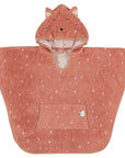 Hooded Bathing Poncho for Kids - Mrs. Cat