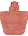 Hooded Bathing Poncho for Kids - Mrs. Cat