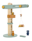 Wooden Crane Playset – FSC® Certified, Fun & Creative by Trixie Baby at brixbailey.com