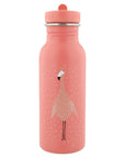 Stainless Steel Water Bottle 500 ml Flamingo Print