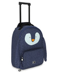 Water Repellent Kids Travel Trolley Mr Penguin