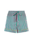 Rosie Flamingo Stripe Silk Short