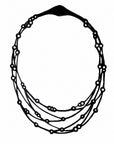 Flare Reclaimed Rubber Necklace-1
