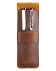 Paiman Leather Pen Holder | Handmade Leather Fountain Pen Pouch