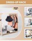Toddlers Clothing Rack with Hangers Version Two