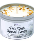 Palo Santo Crystal Infused Scented Candle - The Incense Collection