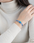 Blue Soho Cord Bracelet