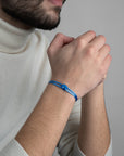 Blue Soho Cord Bracelet