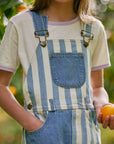 Patchwork Denim Shorts