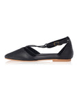 Paula Pointy Leather Flats-4
