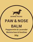 Handmade Paw, Nose and Skin Balm - Peppermint & Lavender - 50g