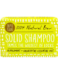 Peppermint and Eucalyptus 100% Natural Vegan Plastic-free Solid Shampoo