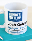 Personalised The Office Dunder Mifflin Employee Of The Year Mug