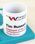 Personalised The Office Wernham Hogg Employee Of The Year Mug