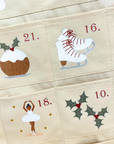 Personalised Fabric Christmas Advent Calendar - Christmas Countdown Calendar