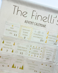 Personalised Christmas Hits Advent Calendar Countdown - Christmas songs advent calendar for kids