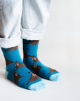 Arctic Animals Bamboo Socks Gift Box of 3