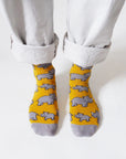 Save the Rhinos Bamboo Socks