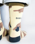 Save the Platypus Bamboo Socks in Yellow