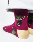 Save the Giraffes Bamboo Socks