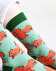 Save the Red Squirrels Bamboo Socks