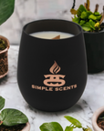Apollo - Simple Scents Luxe Rosé Noir Wooden Wick Soy Candle