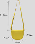 Handmade Recycled Genuine Leather Tote Bag - Adjustable Handle, 15cm Tall, 19cm Wide, Eco-Friendly & Durable by Sook Stainable at brixbailey.com