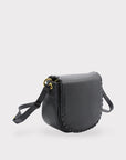 Handmade Genuine Leather Bag - Recycled & Sustainable - Adjustable Handle - 15cm Tall - Premium Craftsmanship by Sook Stainable at brixbailey.com