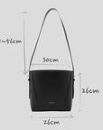Oli Apple Bio Leather Crossbody Bag - Adjustable Vegan Shoulder Bag for Daily Essentials by Sook Stainable at brixbailey.com