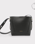 Oli Apple Bio Leather Crossbody Bag - Adjustable Vegan Shoulder Bag for Daily Essentials by Sook Stainable at brixbailey.com