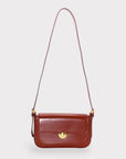 Isla Bag from Sook 2024 Collection - Bio Micro-fibril Leather with Vintage Gold Hardware & Adjustable Straps by Sook Stainable at brixbailey.com
