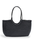Handmade Genuine Italian Leather Bag - Adjustable Handle, 25cm Tall, 30/40cm Width - Artisan Crafted & Sustainable by Sook Stainable at brixbailey.com