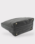 Genuine Leather Tote Bag - Handmade in Italy - 30cm Large - 100% Cotton Lining by Sook Stainable at brixbailey.com