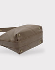 Genuine Leather Tote Bag - Handmade in Italy - 30cm Large - 100% Cotton Lining - Adjustable Handle 7-28cm by Sook Stainable at brixbailey.com