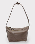 Genuine Leather Tote Bag - Handmade in Italy - 30cm Large - 100% Cotton Lining - Adjustable Handle by Sook Stainable at brixbailey.com