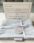 New Puppy Scent Blanket/Mat and Personalised Note