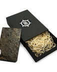 Pime Kõrb Slate Stone Cardholder – Elegant & Eco-Friendly by Seif Design at www.brixbailey.com