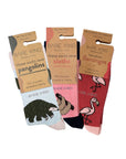 Pink Lover 3 Bamboo Sock Set
