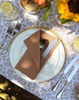 Dusky Pink Cutlery Pocket - pack of 2