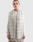 Alpaca Plaid Scarf