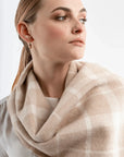 Alpaca Plaid Scarf
