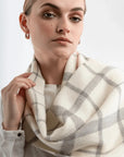 Alpaca Plaid Scarf