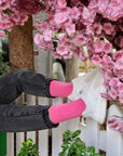 Plain Bamboo Socks - Bubblegum Pink
