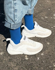 Plain Bamboo Socks - Cool Sea Blue